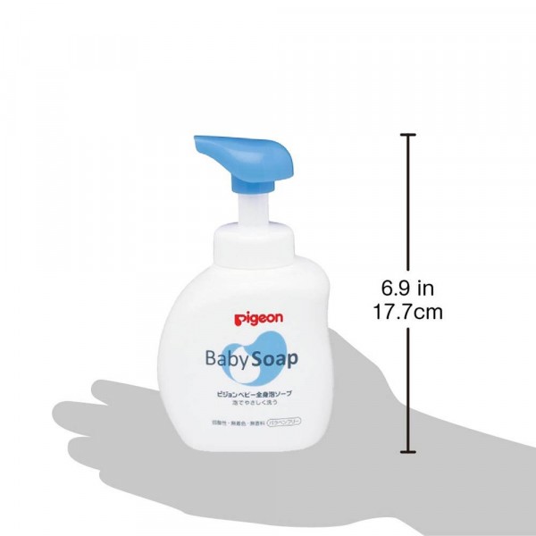 „Pigeon“ kūdikių viso kūno muilas, 500 ml.